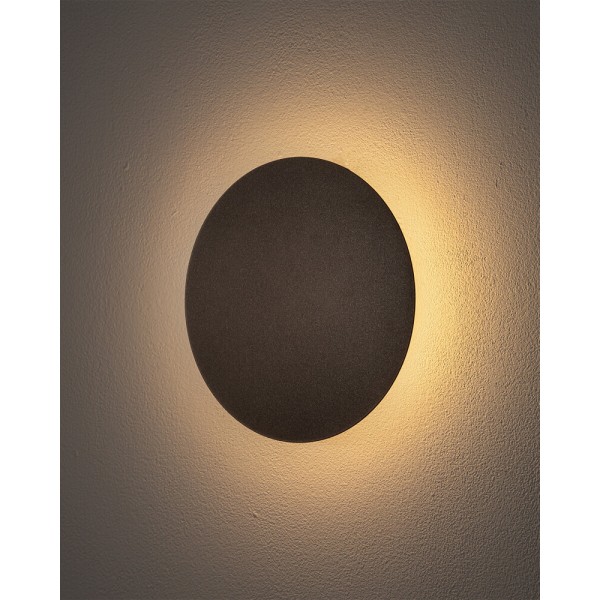 Бра, настінний світильник Nowodvorski 10315 Ring S LED 1x7W 3000K 60Lm IP20 шоколадний - фото №4