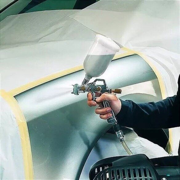 Пневматичний фарборозпилювач з верхнім баком EINHELL 4133000 - фото №1