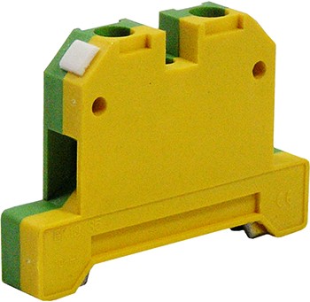 Наборная клеммная колодка заземления E.Next e.tc.z.din.pro.4 на DIN-рейке (p050002)