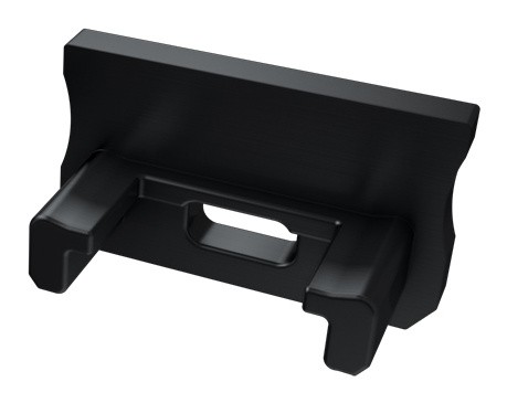 Заглушка Lumines для типа A с отверстием чёрный - фото №1