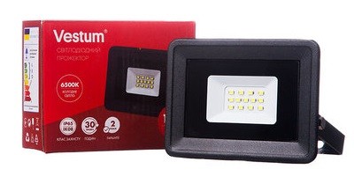 Прожектор LED Vestum 10Вт 900Лм 6500K IP65 - фото №2