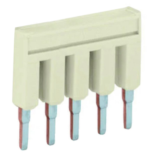 П'ятиконтактна перемичка Wago 2000-405 (сіра)