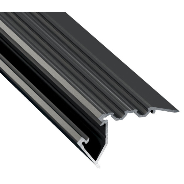 Профиль для светодиодной ленты Lumines SCALA чёрный