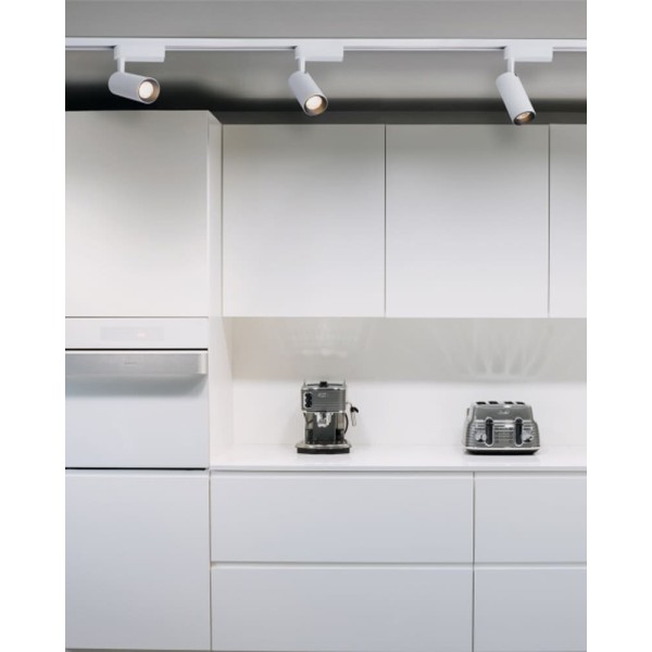 Трековий світильник Nowodvorski 9004 Iris LED 1x20W 3000K 1500Lm IP20 білий - фото №1