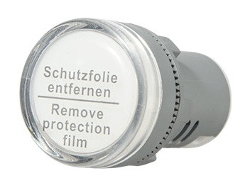 Сигнальная арматура ECOHOME ECO AD22-22SMD 220В АС белая (ECO090010009)