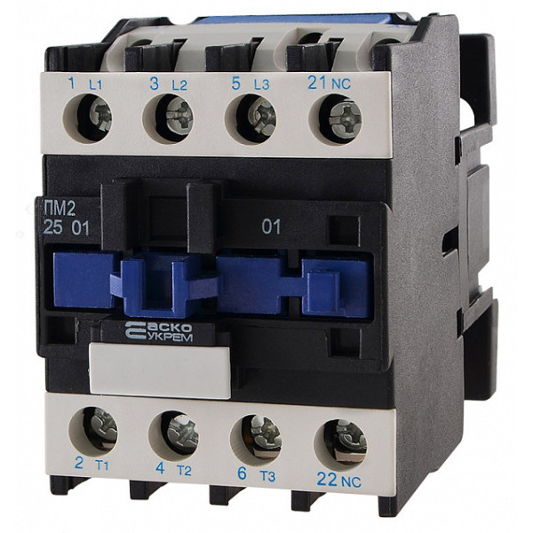 Контактор Аско-Укрем ПМ 2-25-01 M7 220В LC1-D2501 (A0040010048) - фото №2