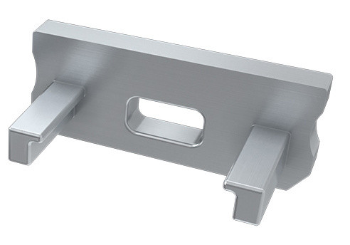 Заглушка Lumines для типа D с отверстием серебро