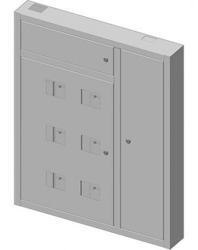 Навесной этажный щит Билмакс Б00042402 ЩЭ-6-02Н