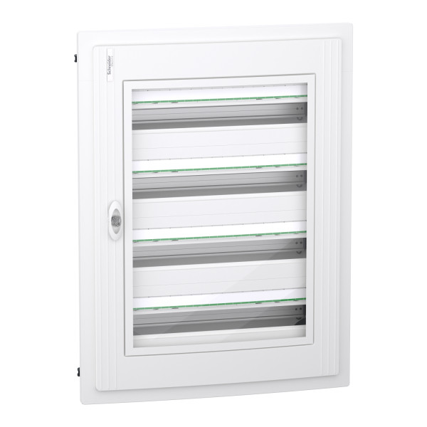 Встраиваемый щит Schneider Electric PrismaSeT XS LVSXP424 4 ряда 96М прозрачные двери