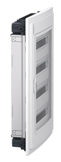 Встраиваемый щит Schneider Electric PrismaSeT XS LVSXP424 4 ряда 96М прозрачные двери - фото №2