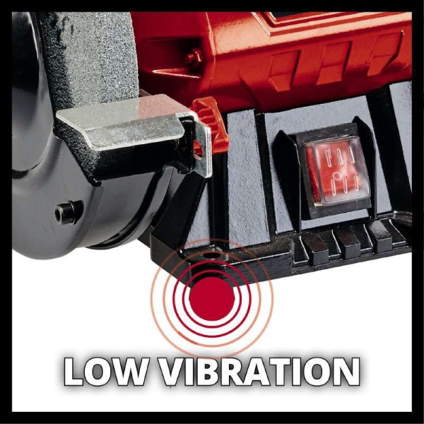 Точильный станок Einhell 150Вт диски 150мм 2980 об/мин (4412632) - фото №3