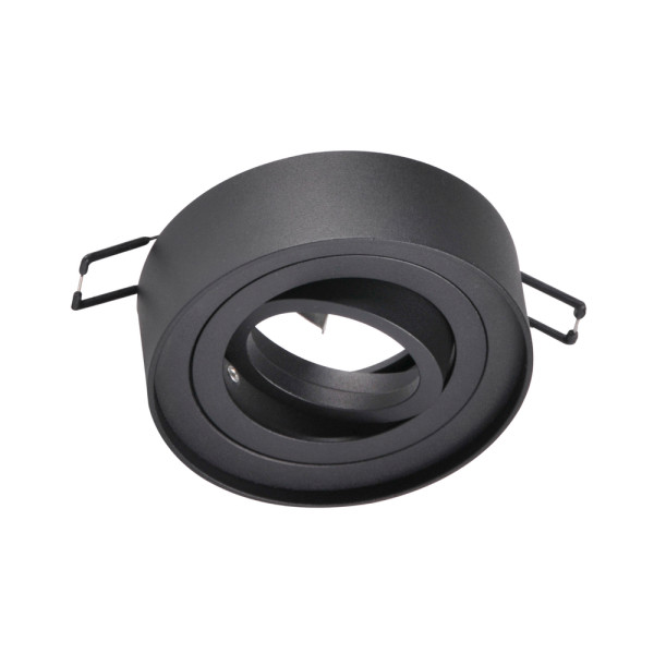 Точечный светильник Goldlux 320063 Gaja GU5.3 1x12W IP20 BK