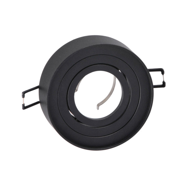 Точечный светильник Goldlux 320063 Gaja GU5.3 1x12W IP20 BK - фото №2