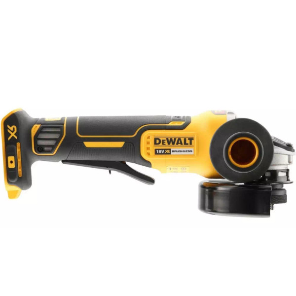 Безщіткова акумуляторна шліфувальна машина DeWALT DCG406N 18В - фото №2