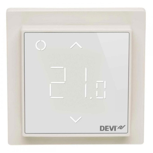 Терморегулятор Devi Smart (+5+45С) Wi-Fi 85х85мм 16A білий (140F1141)