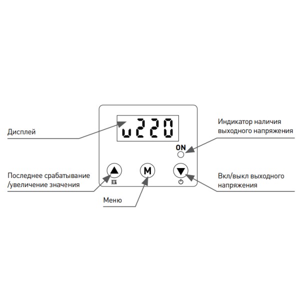 Реле напруги E.Next e.control.v07 - фото №5