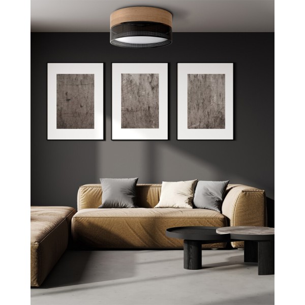 Стельовий світильник TK Lighting 4800 Nicol E27 1x15W IP20 чорний - фото №1