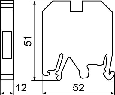 Клеммник Аско-Укрем JXB 16/35 зеленый (A0130010018) - фото №4