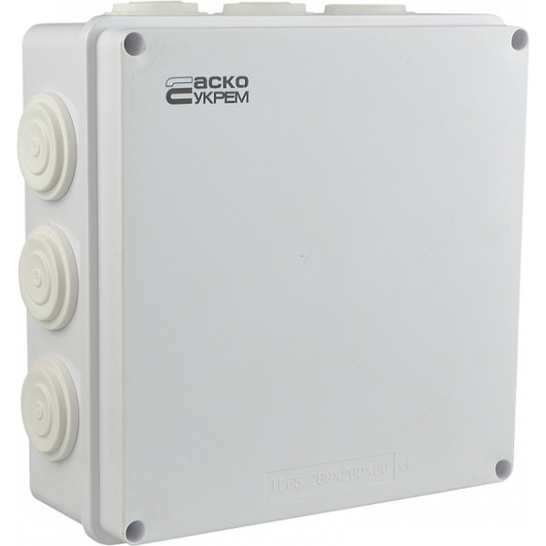 Распределительная коробка Аско-Укрем (TY-RA) 200x200x80мм (A0150170023)