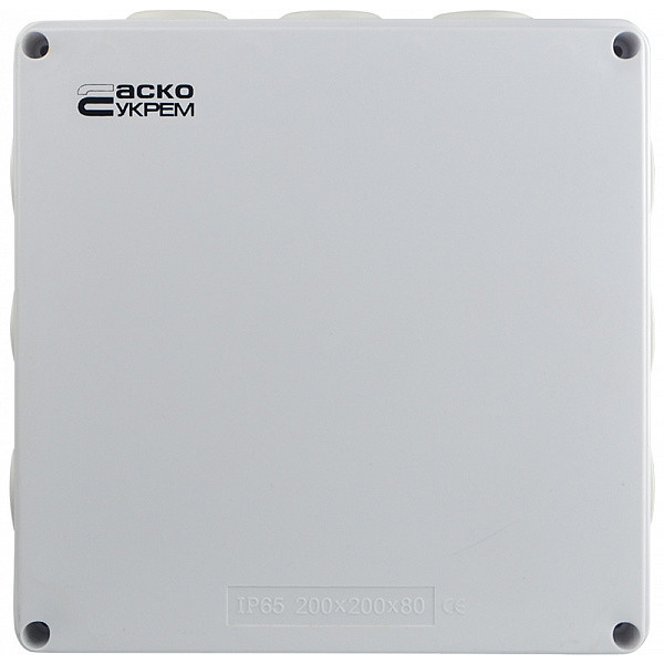 Распределительная коробка Аско-Укрем (TY-RA) 200x200x80мм (A0150170023) - фото №2