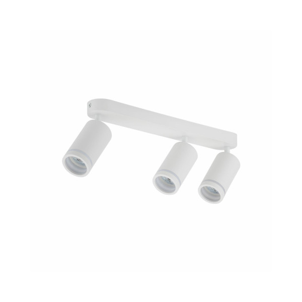 Светильник поворотный, спот TK Lighting 6915 Jet GU10 3x10W IP20 Белый - фото №3