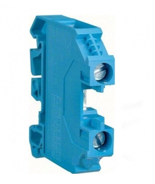 Клемма Hager KXA06NH нейтральная 6мм2 1000В/41А