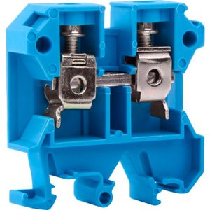 Клемма Hager KXA06NH нейтральная 6мм2 1000В/41А - фото №1