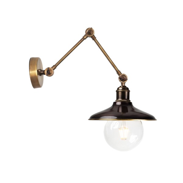 Бра, настінний світильник PikArt 1206 темна патина