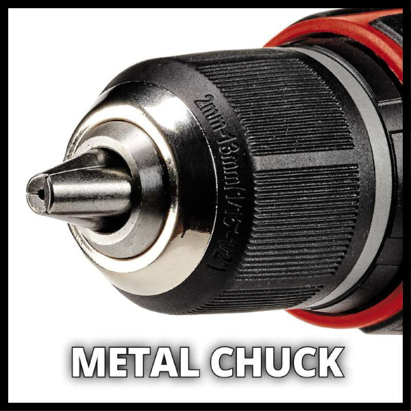 Ударний акумуляторний шуруповерт Einhell X-Change 18В 50 Нм з LED підсвіткою (4513942) - фото №4