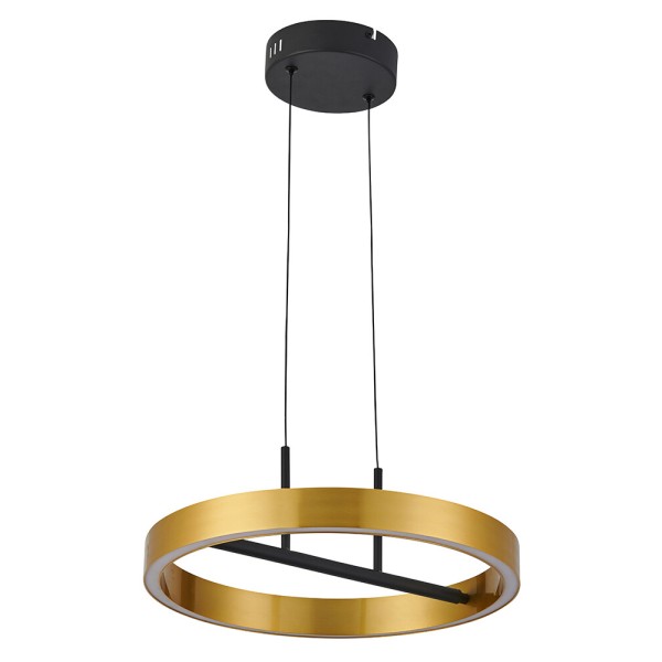 Подвесной светильник Reality 341001-32 Coltrain Led 1x32W 3000/3500/4000K 2560Lm IP20 Gold