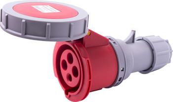 Переносная силовая розетка E.Next e.socket.224.32.67 4п 32А 400В IP67 (i082017)