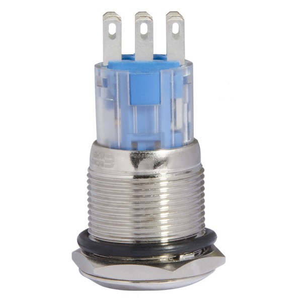 Металева кнопка Аско-Укрем TYJ 19-212 2NO+2NC (A0140010109) - фото №3