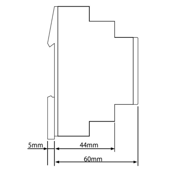 Багатофункціональне реле часу на два перемикаючі контакти Schrack ZR5MF025 12-240В АС/DC 8А на 7 функцій - фото №1