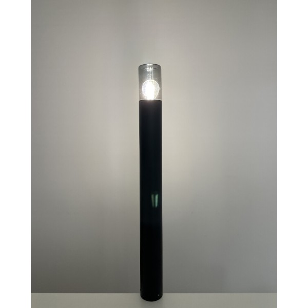 Вуличний світильник Nowodvorski 11373 Ida E27 1x10W IP44 чорний - фото №1