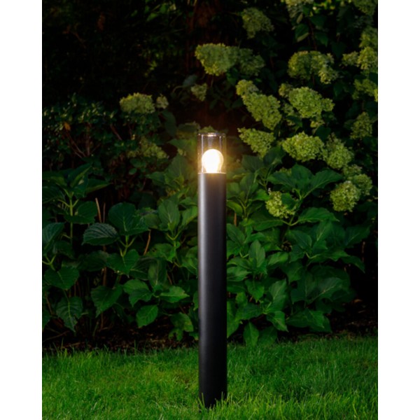 Вуличний світильник Nowodvorski 11373 Ida E27 1x10W IP44 чорний - фото №2