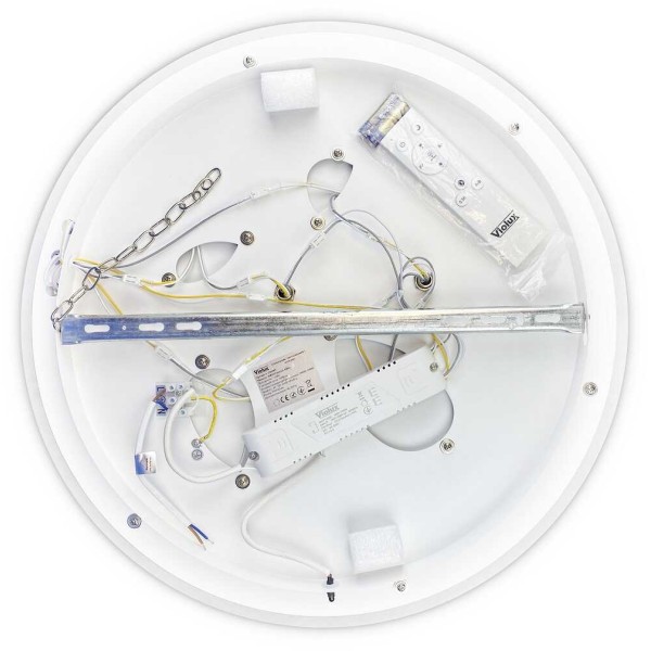 Світильник LED smart OREO+пульт 110W 3000-6000K IP20 коричневий круг ( 220395 ) - фото №4