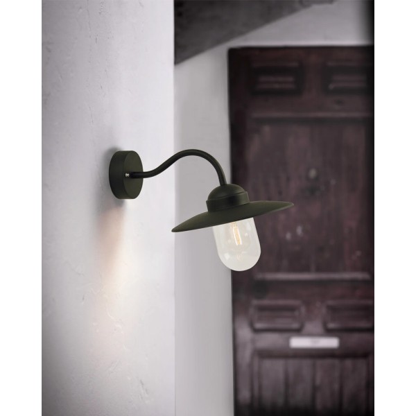 Вуличний світильник Nordlux 22671003 Luxembourg E27 1x60W IP54 чорний - фото №1