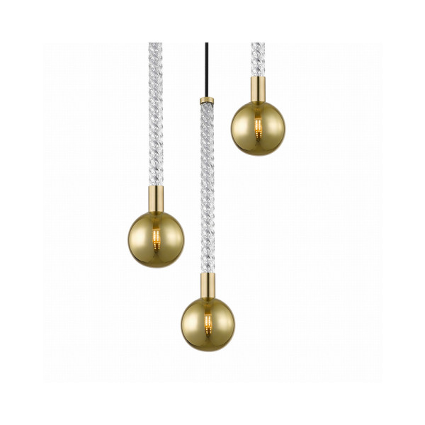 Підвісний світильник, люстра Zuma Line P0583-03B-2GHF Mida G9 1x6W IP20 Золотий - фото №2