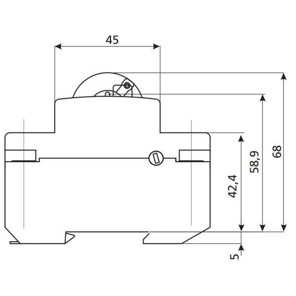 ПЗВ ETI 002062151 EFI-4 100/0.03 тип AC (10kA) - фото №2