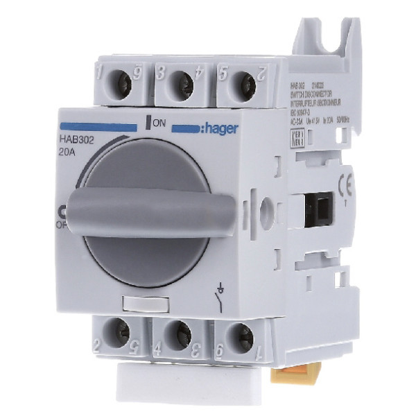 Рубильник Hager HAB302 3P 20А