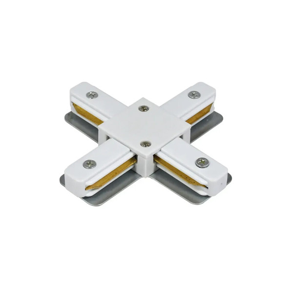 Соединитель X-образный 1-фазный Oledim 7771170 OT514 белый