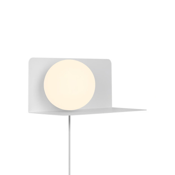 Бра, настенный светильник Nordlux 2312931001 Lilibeth E14 1x25W IP20 белый