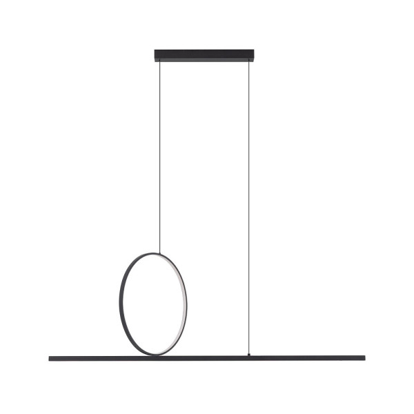 Подвесной светильник, люстра Nowodvorski 11879 Lineo LED 2x39W 3000K 1500Lm IP20 черный - фото №2