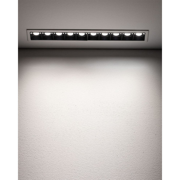 Точечный светильник Nowodvorski 10046 Mini LED 1x20W 4000K 1280Lm IP20 белый - фото №1