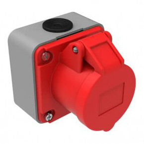 Настінний роз'єм Bemis BC1-1505-2510 380В 3P+E+N 16A поліамід IP44 (6.2.1.115411)