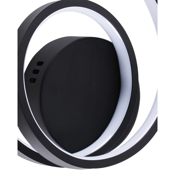 Бра, настенный светильник Goldlux 331854 Zefira LED 1x15W 4000K 1800Lm IP20 черный - фото №3