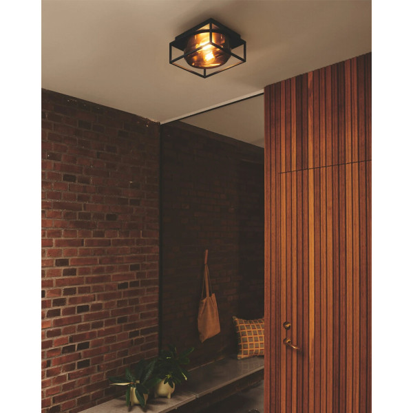 Вуличний світильник Nordlux 2218126047 Griffin E27 2x15W IP44 чорний - фото №1