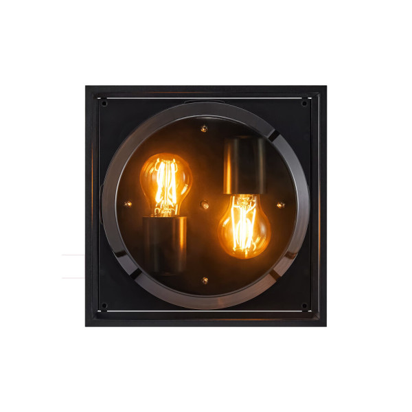 Вуличний світильник Nordlux 2218126047 Griffin E27 2x15W IP44 чорний - фото №2