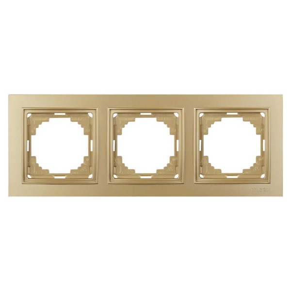 Рамка Nilson Thor золото 3-на ( 27150093 )