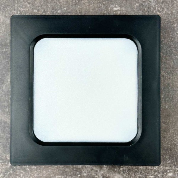 Светильник LED даунлайт Violux FRAME 6W 4200K квадрат IP20 черный ( 121172 ) - фото №2